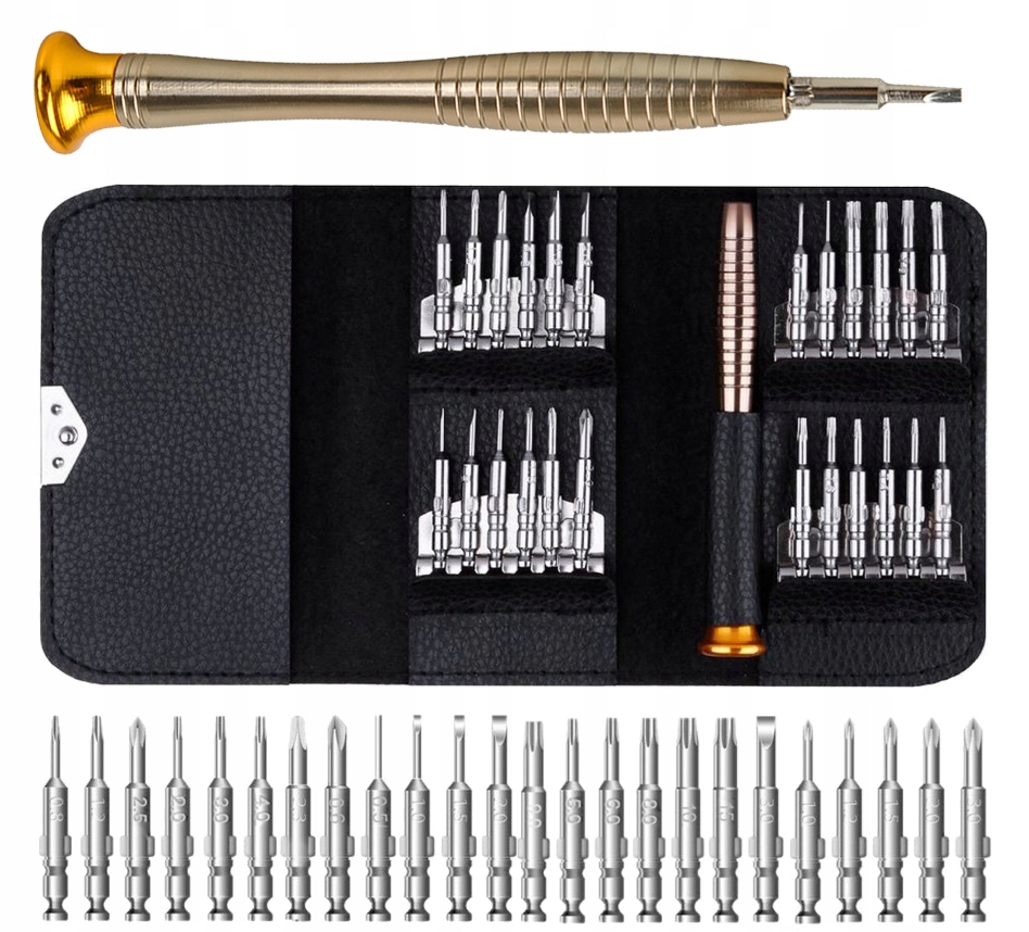 Zestaw Precyzyjnych Śrubokrętów TORX BITY Wkrętaki Narzędzi 25 Elementów - obrazek 16
