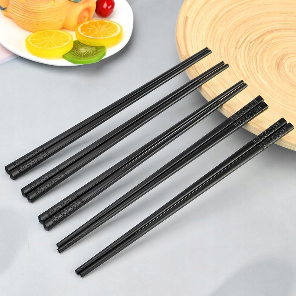 AMFUN - 5 par pałeczek z włókna szklanego z motywem sakury, antypoślizgowe - obrazek 5