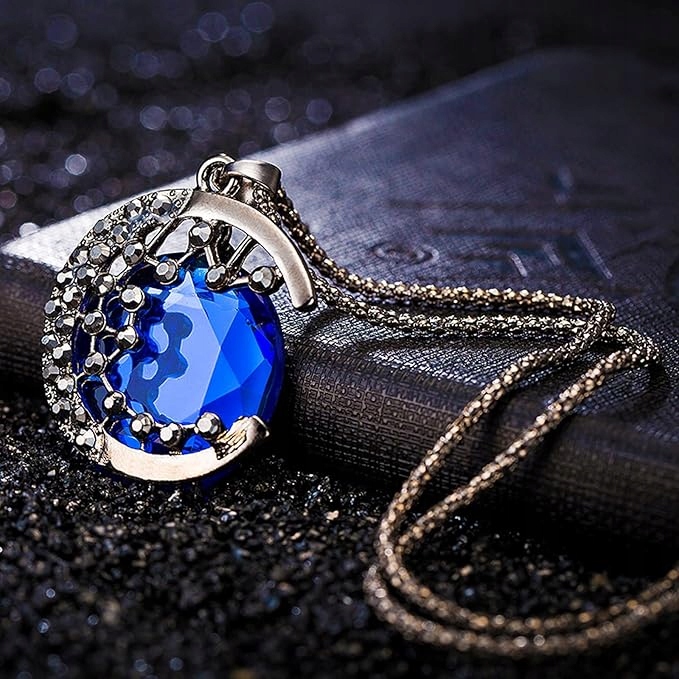 Naszyjnik Wampir Daywalking 5szt Medalion Werbena Katherine Elena Kosmiczny - obrazek 5