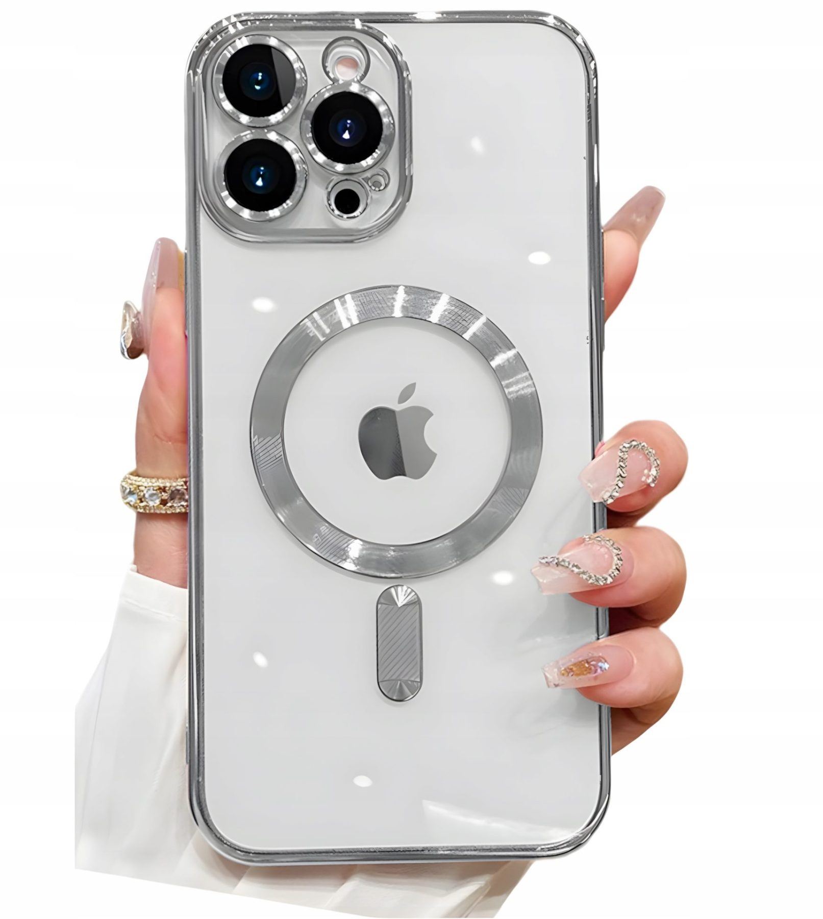 ETUI APPLE IPHONE 15 PRO CASE MAGSAFE OBUDOWA PLECKI COVER POKROWIEC FUTERA - obrazek 12