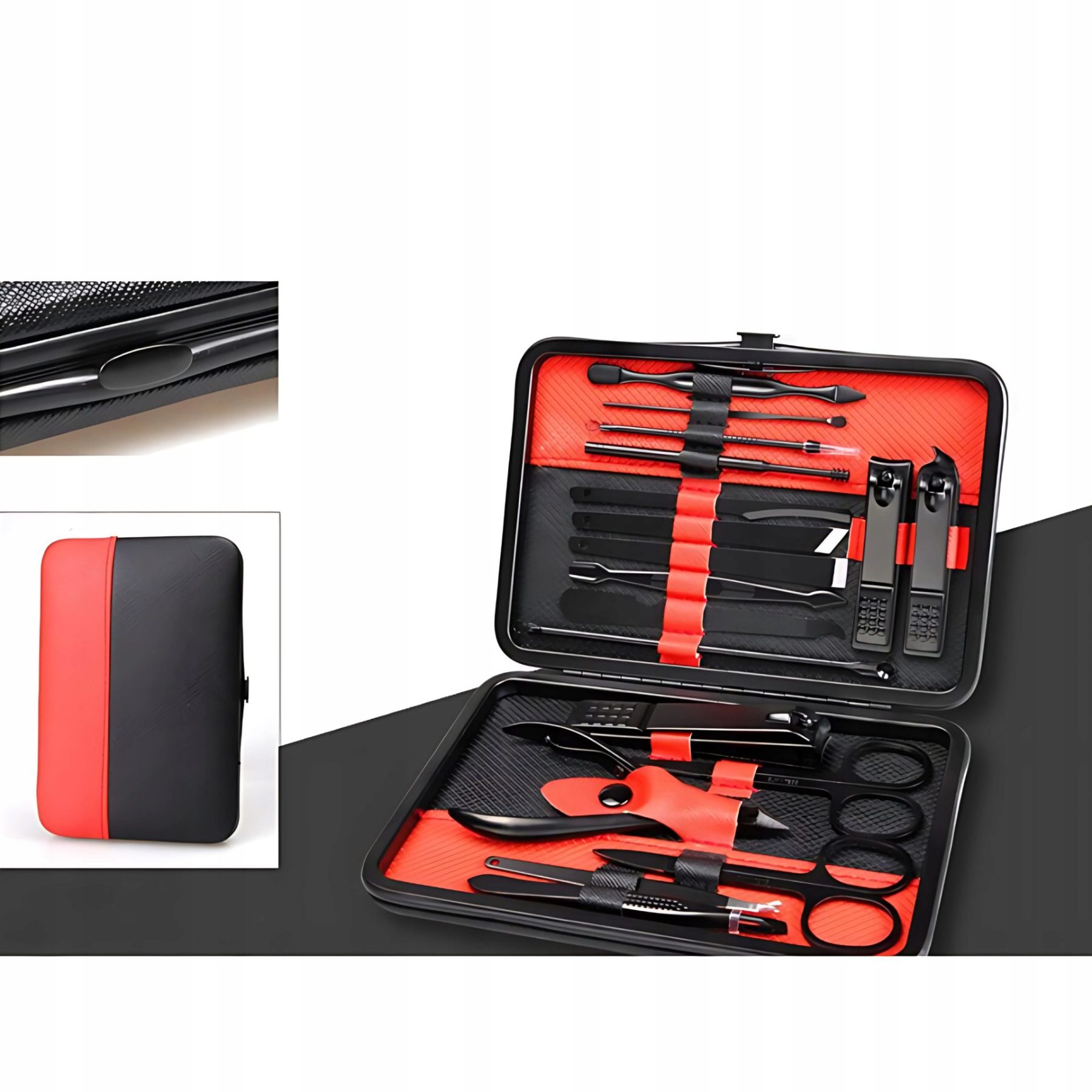 PROFESJONALNY ZESTAW PEDICURE |MANICURE|18 NARZĘDZI DO PIELĘGNACJI PAZNOKCI - obrazek 9