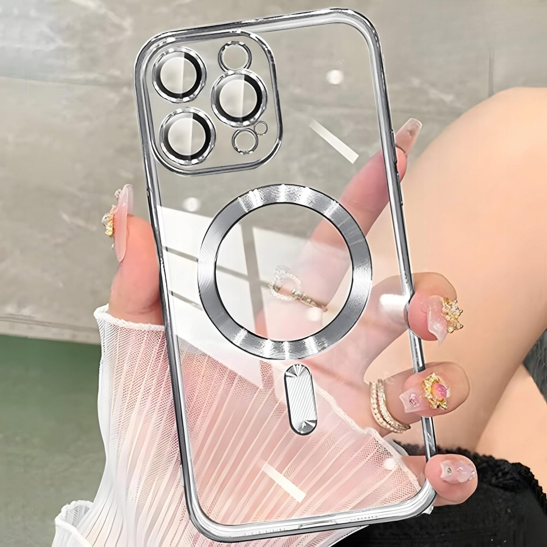 ETUI APPLE IPHONE 15 PRO CASE MAGSAFE OBUDOWA PLECKI COVER POKROWIEC FUTERA - obrazek 9