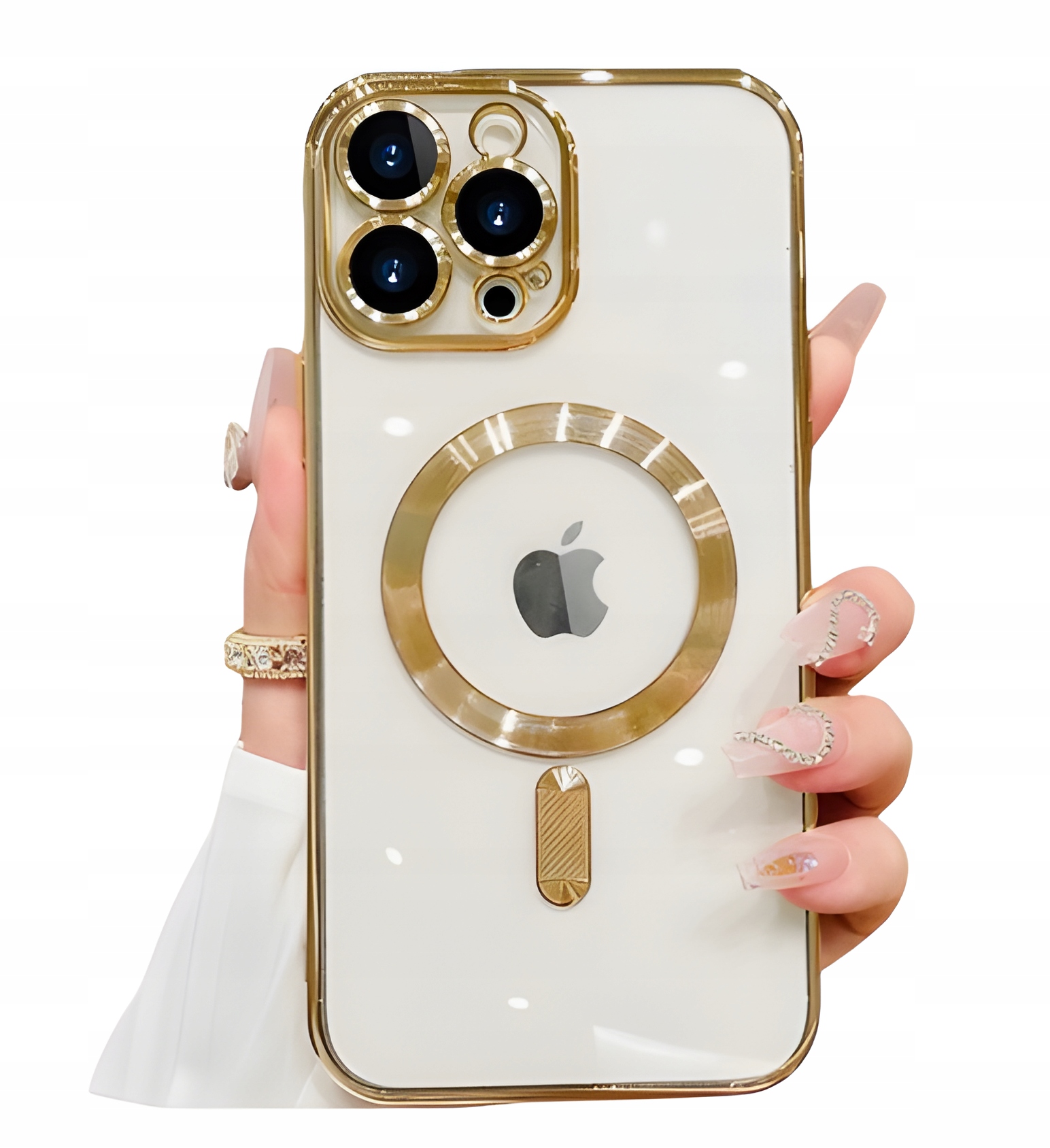 ETUI APPLE IPHONE 15 PRO CASE MAGSAFE OBUDOWA PLECKI COVER POKROWIEC FUTERA - obrazek 10