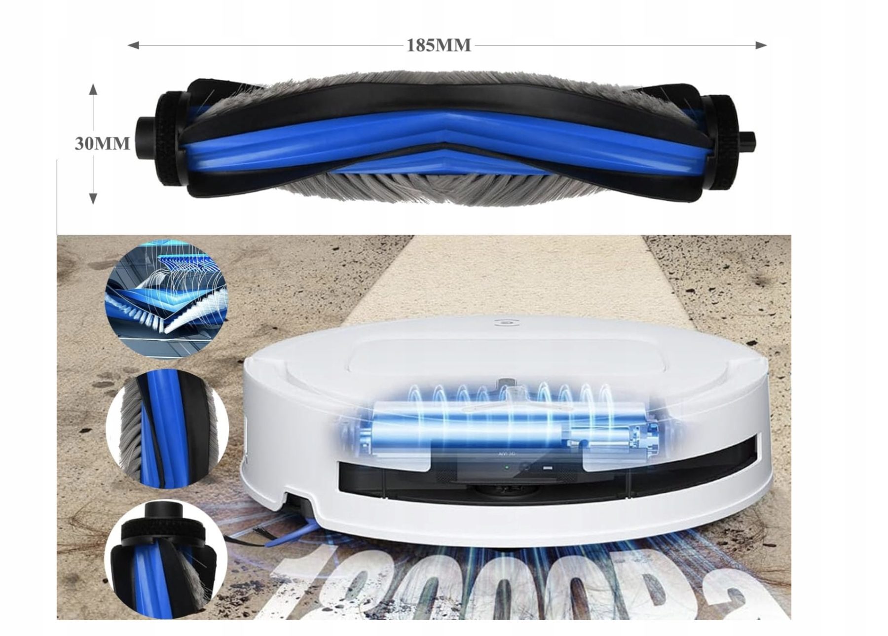 Akcesoria do odkurzacza Ecovacs Deebot T80 OMNI: worki, filtry, szczotki - obrazek 3