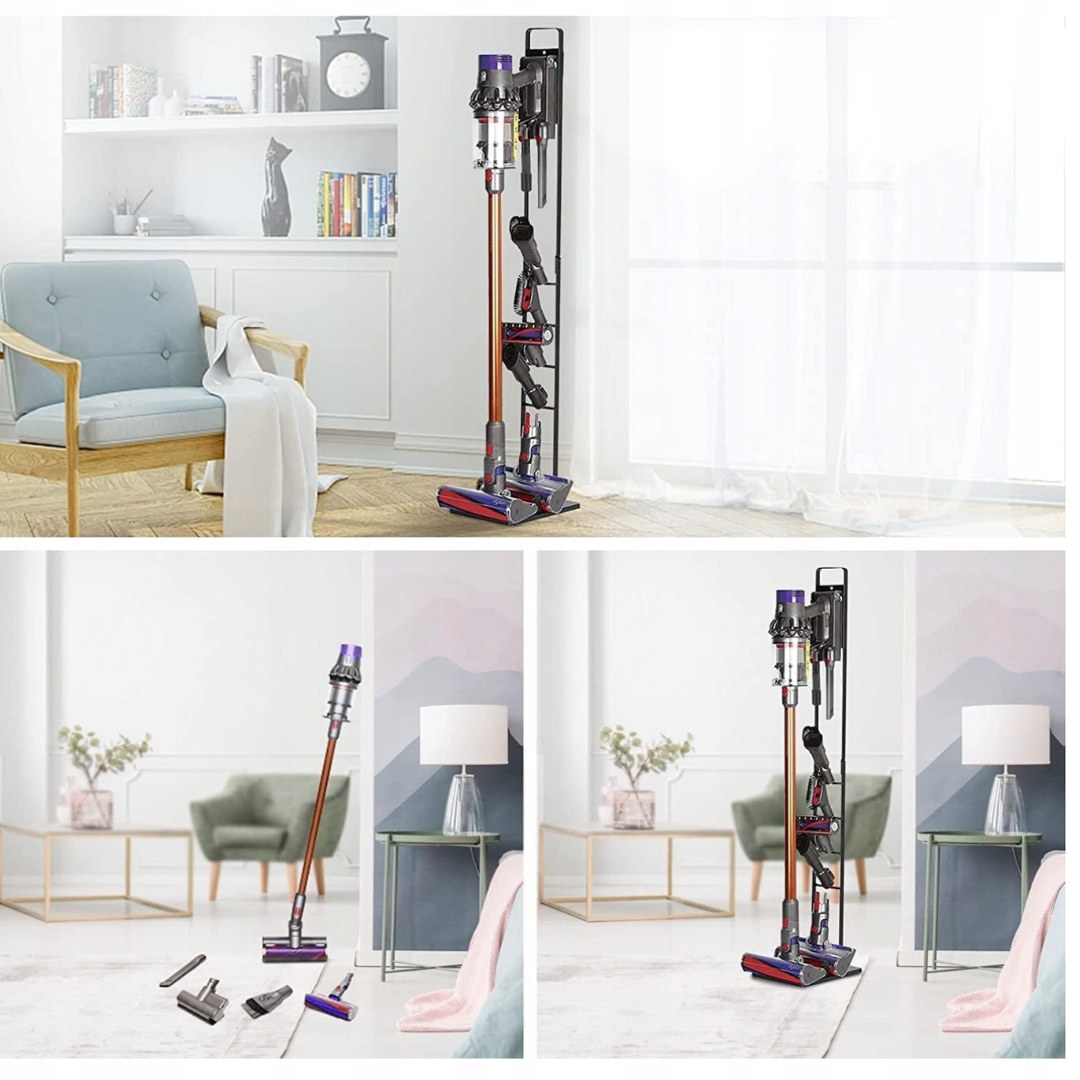 Stojak do odkurzacz dyson v7 v8 v10 v11 v12 v15 gen5 wieszak stelaż uchwyt - obrazek 4