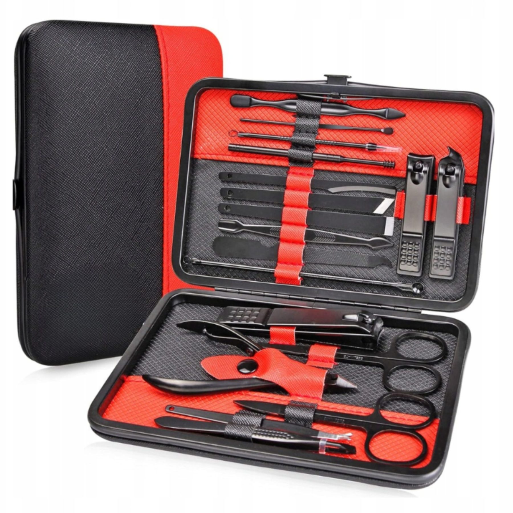 PROFESJONALNY ZESTAW PEDICURE |MANICURE|18 NARZĘDZI DO PIELĘGNACJI PAZNOKCI - obrazek 12