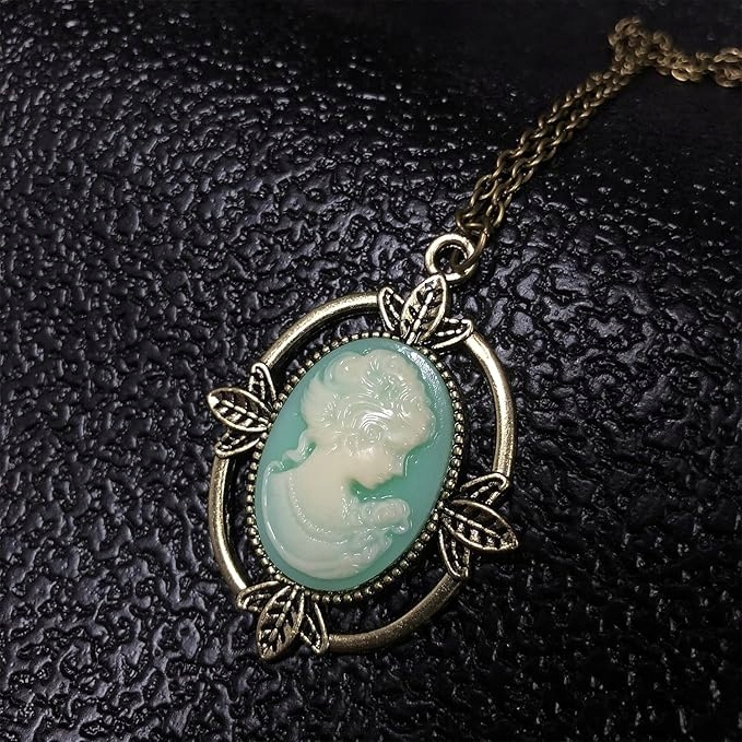 Naszyjnik Wampir Daywalking 5szt Medalion Werbena Katherine Elena Kosmiczny - obrazek 4