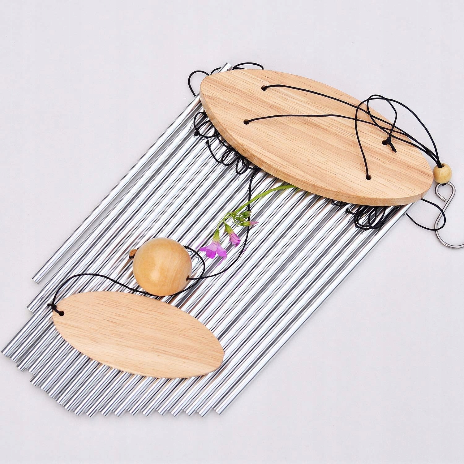 Dzwonki Wietrzne 22 Rury ze Stopu Aluminium - Do Ogrodu i Wnętrz - obrazek 9