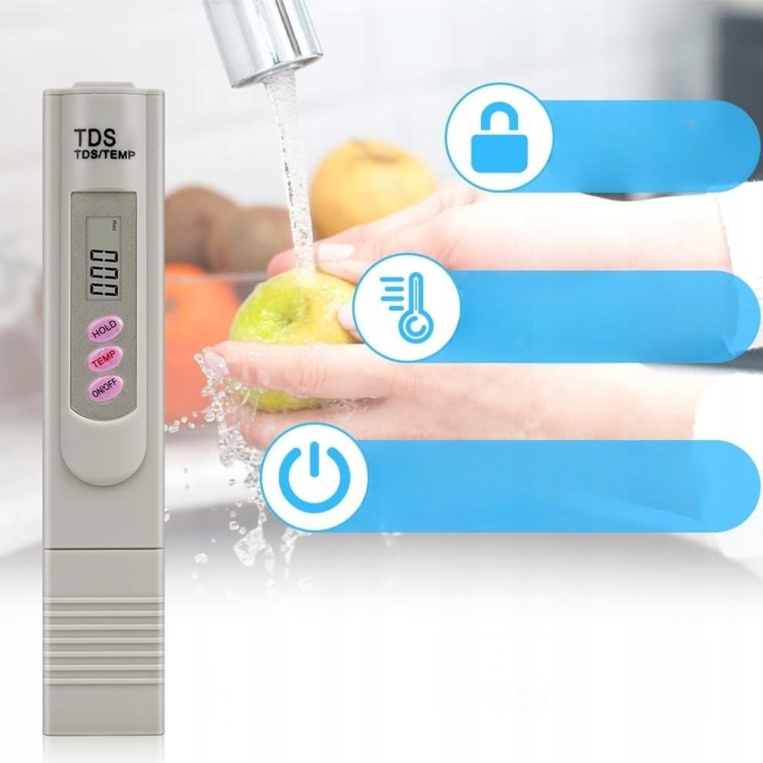 Tester jakości wody - miernik czystości wody PPM Tester wody TDS/Temp 2 w 1 - obrazek 6