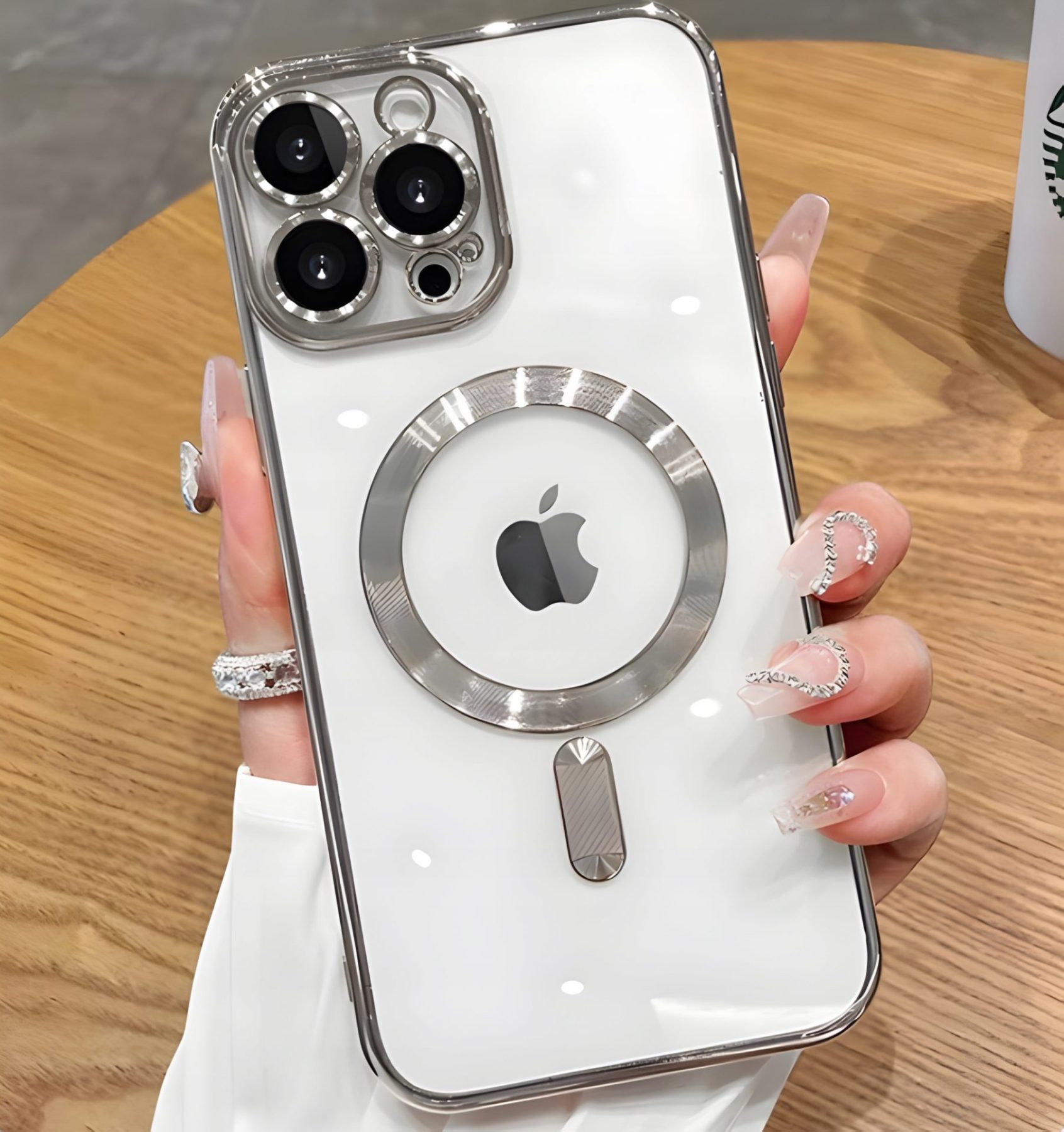 ETUI APPLE IPHONE 15 PRO CASE MAGSAFE OBUDOWA PLECKI COVER POKROWIEC FUTERA - obrazek 6