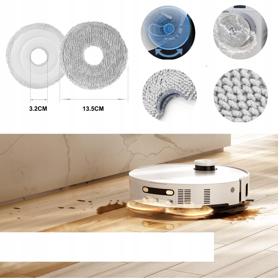 Akcesoria do Dreame X50 Complete/L50 Pro/L40s Pro szczotki, worki, filtry - obrazek 3