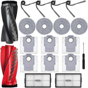 Akcesoria do Roborock Saros szczotki, filtry, worki, mopy, części zamienne