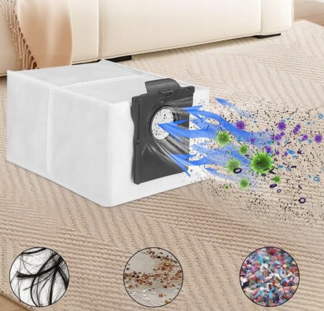 Zapasowe worki do odkurzacza Dreame X40/L10s/X30/S30/S10 12 sztuk - obrazek 3