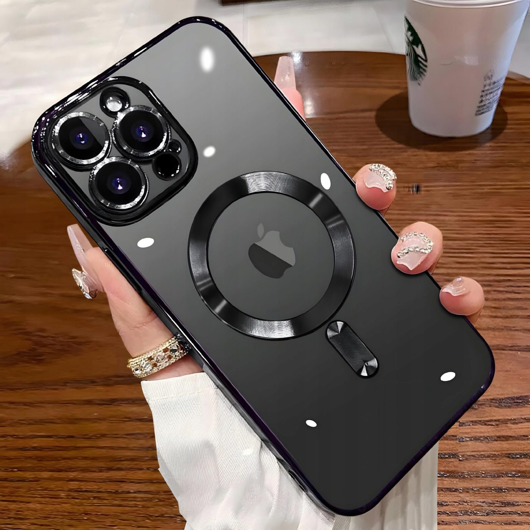 ETUI APPLE IPHONE 15 PRO CASE MAGSAFE OBUDOWA PLECKI COVER POKROWIEC FUTERA - obrazek 9