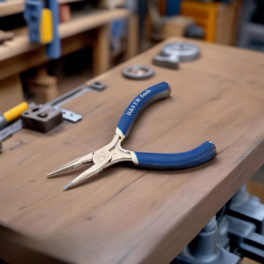 H&S Chromowane narzędzia do biżuterii - zestaw 3 szczypiec do rękodzieła - obrazek 3