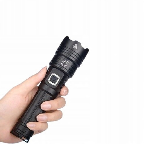 LATARKA LED + MOCNA WODOODPORNA SZPERACZ | USB AKMULATOR LAMPA PRO 1500 lm - obrazek 14