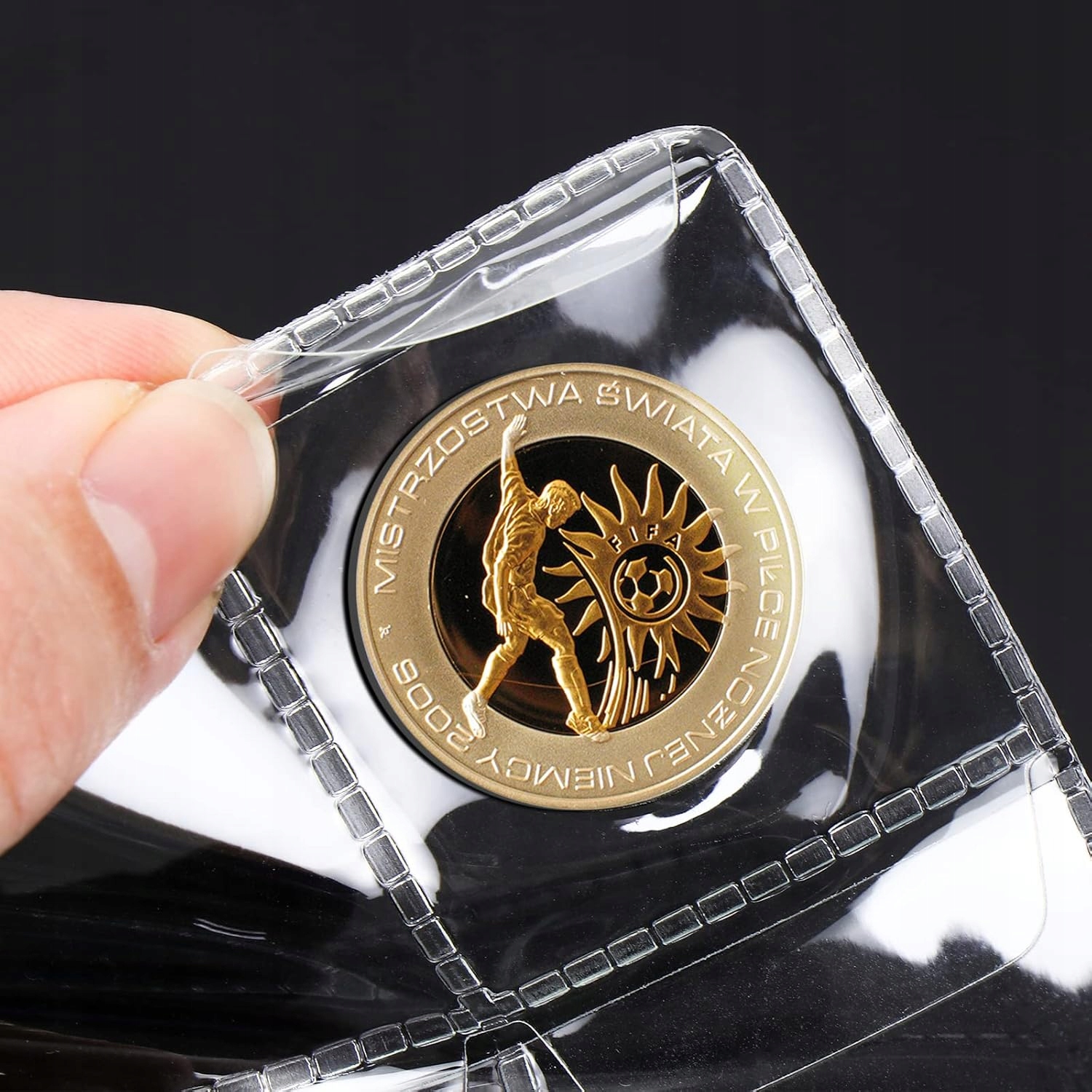 Homgaty Album na Monety, 250 Kieszeni, Wodoodporny, Brązowy, 10 Stron - obrazek 14