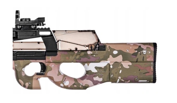 KARABIN PISTOLET P90 | NA KULKI DO AUTOMAT | KULKI + ŻELOWE CS | ZESTAW - obrazek 6