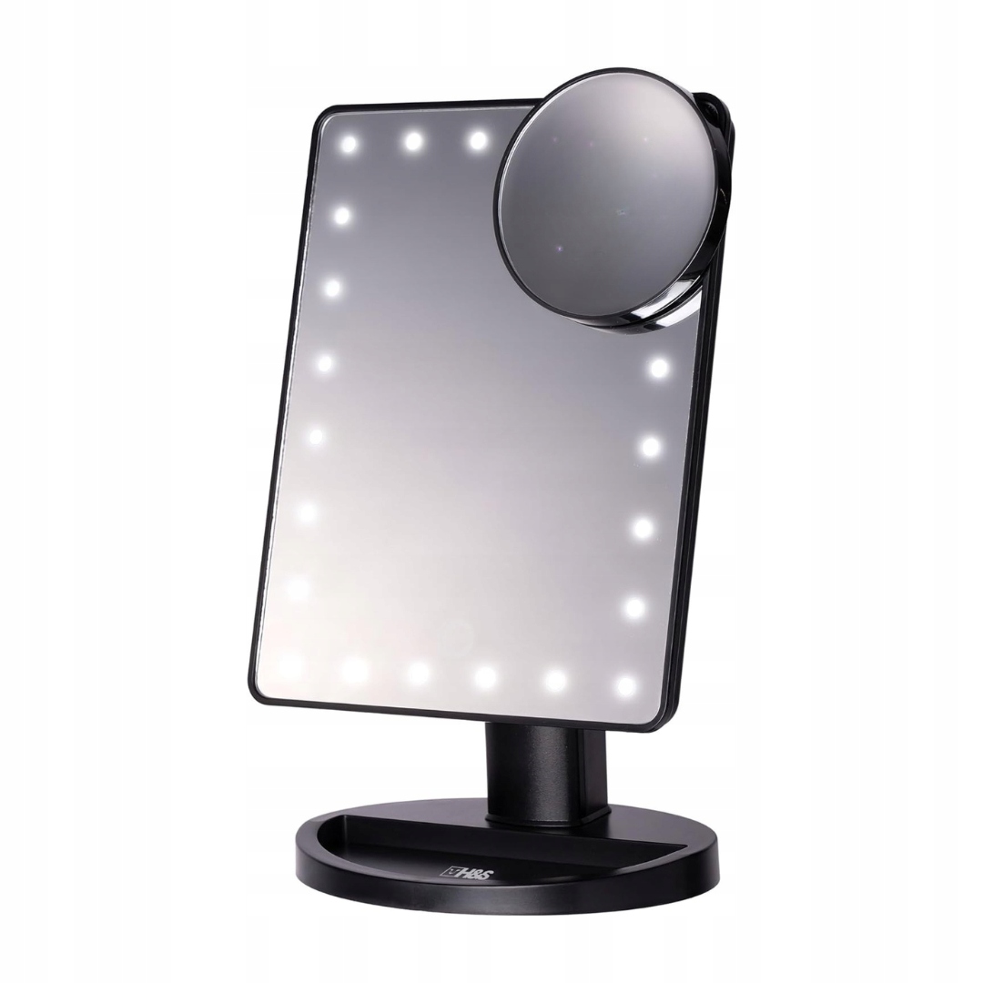 Lusterko Kosmetyczne LED z Powiększeniem 10x - Regulowane i Stylowe - obrazek 7