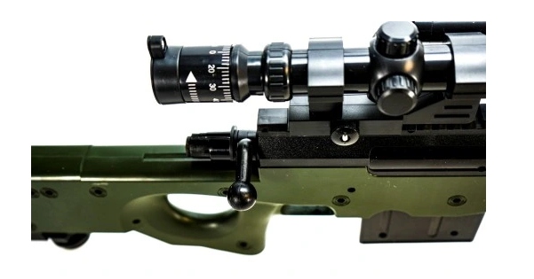 KARABIN PISTOLET SNAJPERSKI AWP NA KULKI + LASER LUNETA GUN - obrazek 14
