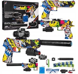 KARABIN PISTOLET | NA KULKI DO AUTOMAT | DEAGLE KULKI + ŻELOWE CS | ZESTAW