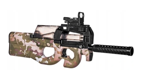 KARABIN PISTOLET P90 | NA KULKI DO AUTOMAT | KULKI + ŻELOWE CS | ZESTAW - obrazek 8