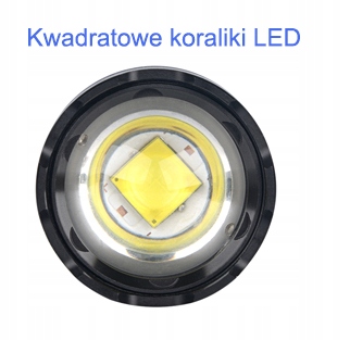 LATARKA LED + MOCNA WODOODPORNA SZPERACZ | USB AKMULATOR LAMPA PRO 1500 lm - obrazek 5