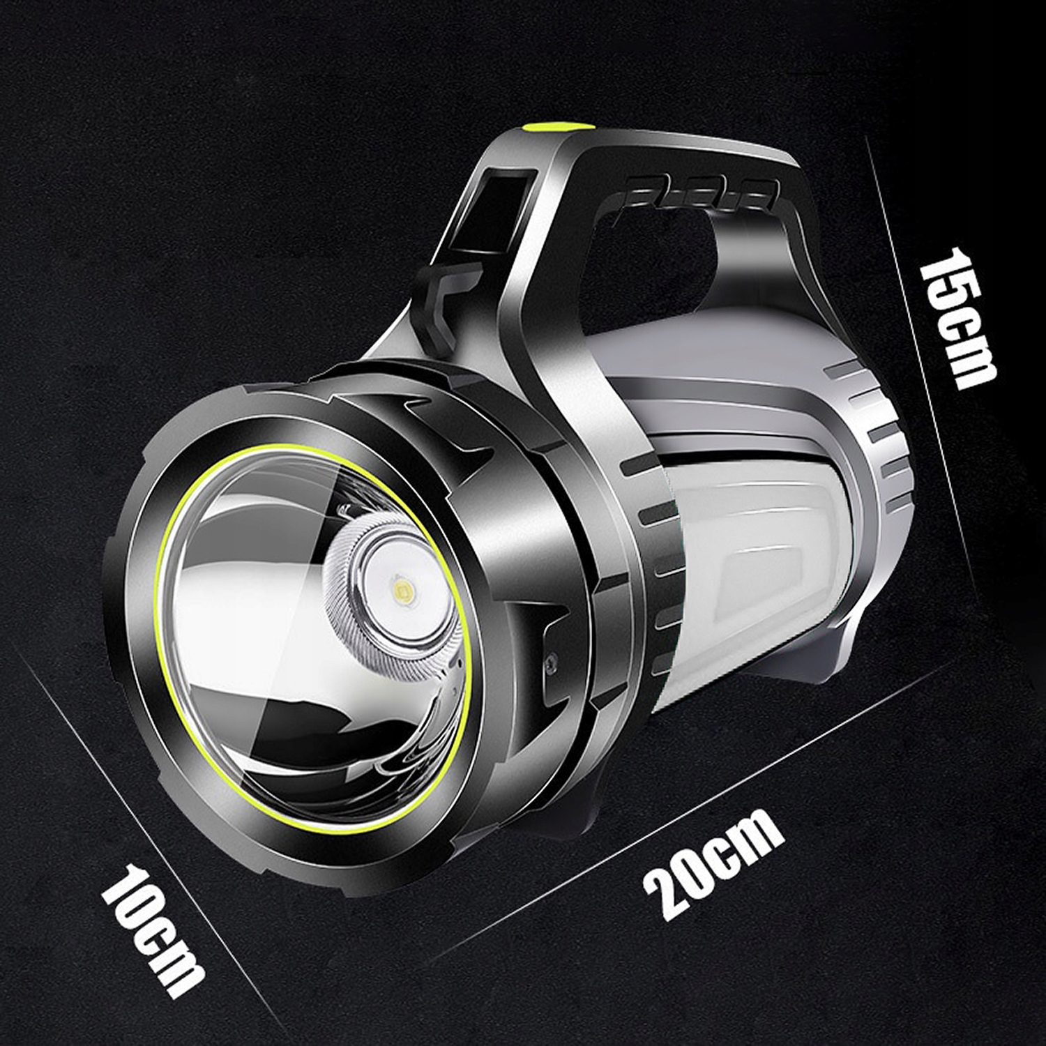 LATARKA LED + MOCNA WODOODPORNA SZPERACZ | USB AKMULATOR LAMPA PRO 1200 lm - obrazek 16