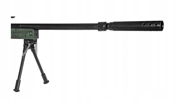 KARABIN PISTOLET SNAJPERSKI AWP NA KULKI + LASER LUNETA GUN - obrazek 11