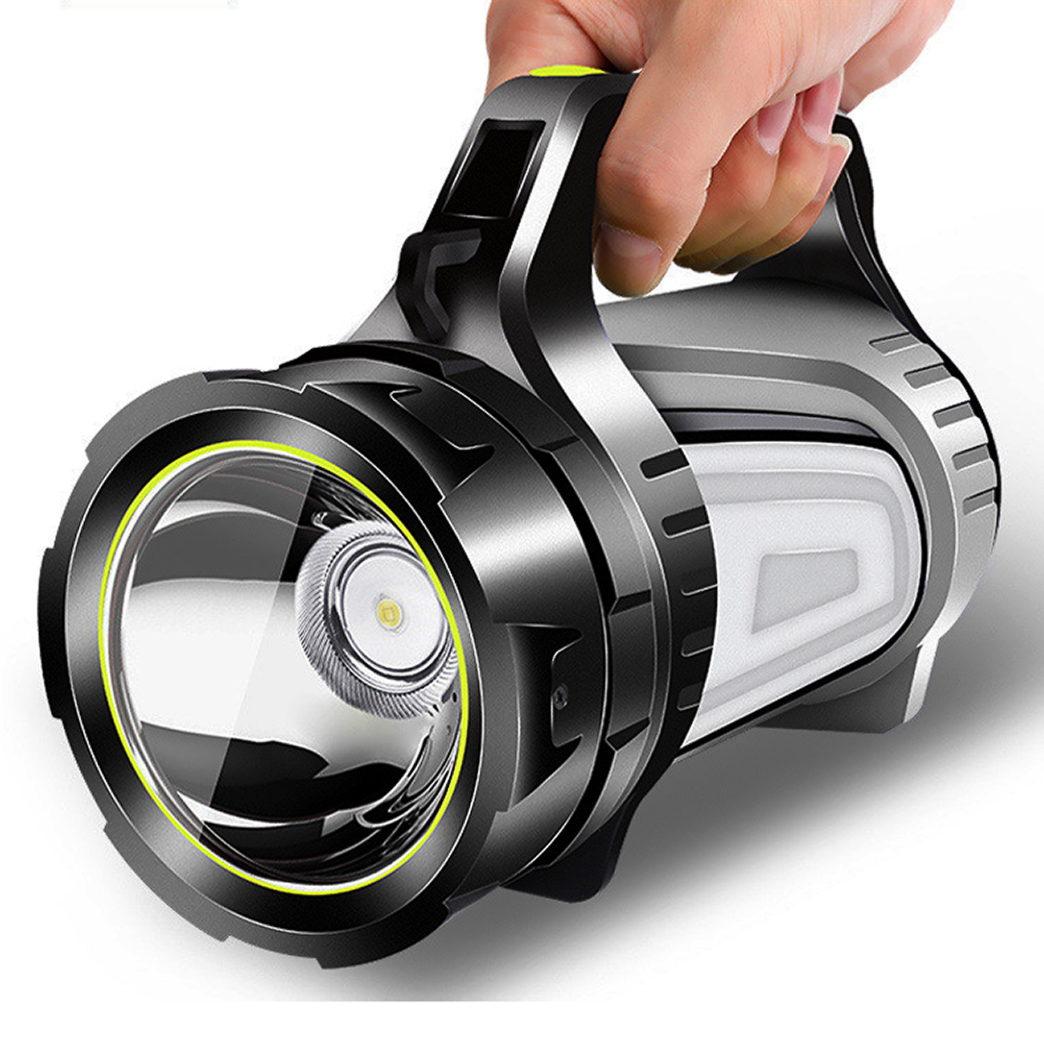 LATARKA LED + MOCNA WODOODPORNA SZPERACZ | USB AKMULATOR LAMPA PRO 1200 lm - obrazek 14