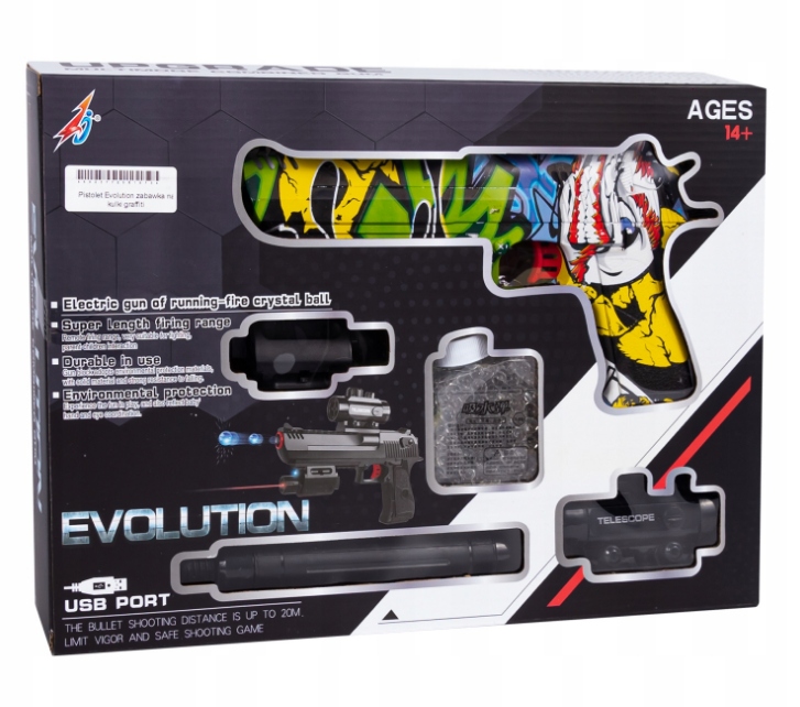 KARABIN PISTOLET|NA KULKI DO AUTOMAT |DEAGLE KULKI + ŻELOWE CS |AKCESORIA - obrazek 5