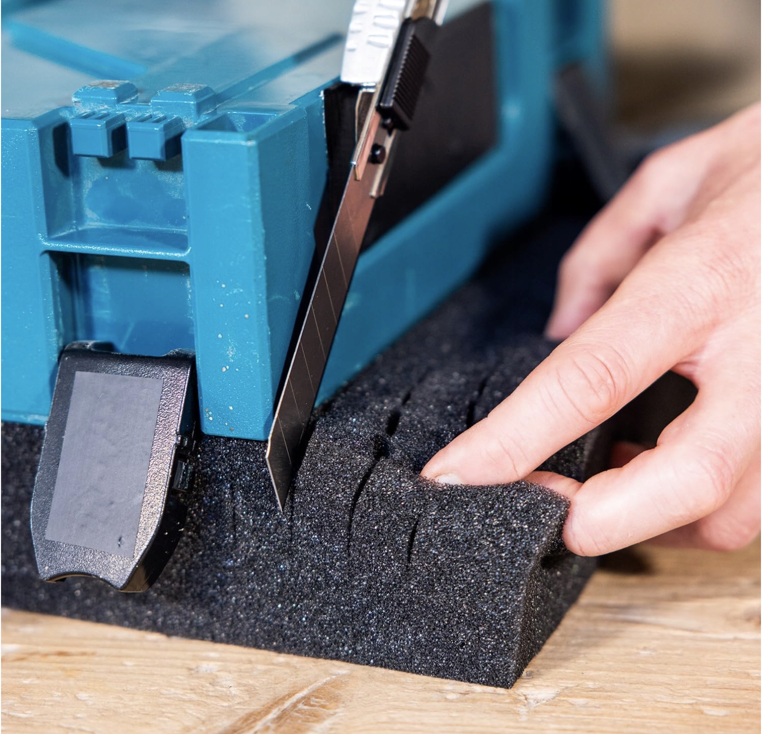 Pianka Rastrowa Wkładka Do Walizki Ochrona Narzędzia Dronyi 345x275mm 70 mm - obrazek 3