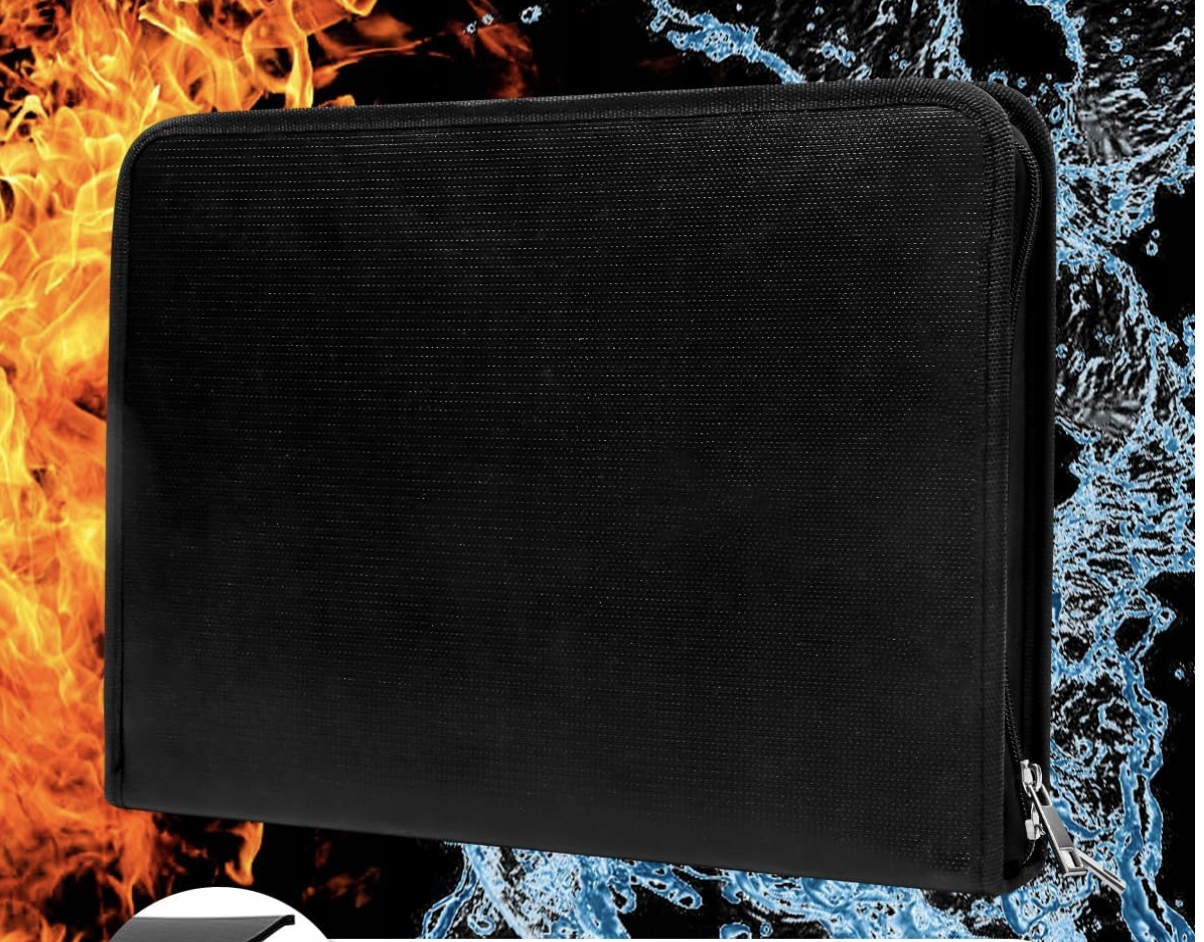 Teczka na Dokumenty A4 Ixydor 13 Przegródek Zamek Organizer Do Paszportów - obrazek 3