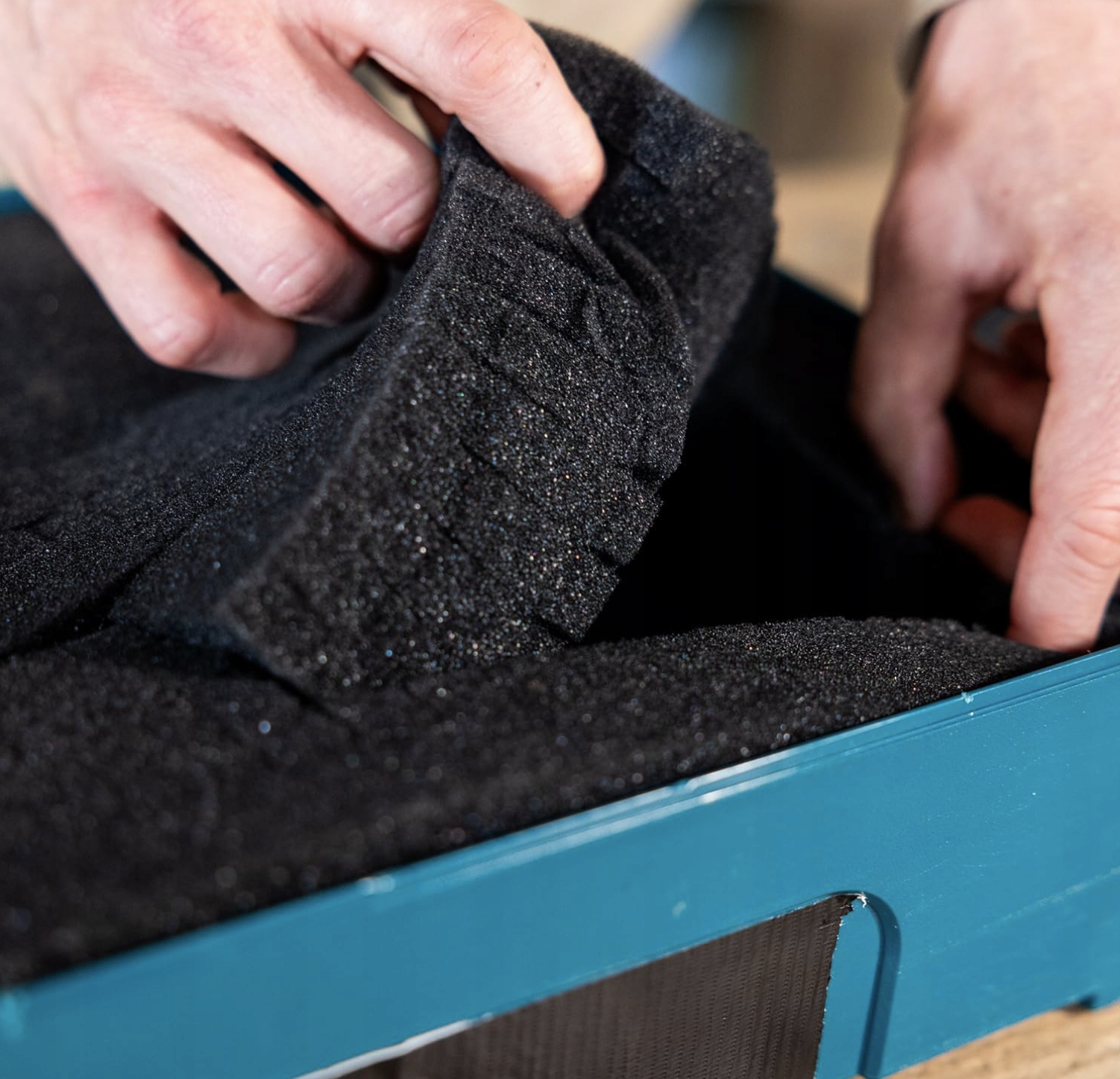 Pianka Rastrowa 345 x 275 Wkładka Do Walizki Ochrona Narzędzia Drony 40 mm - obrazek 4