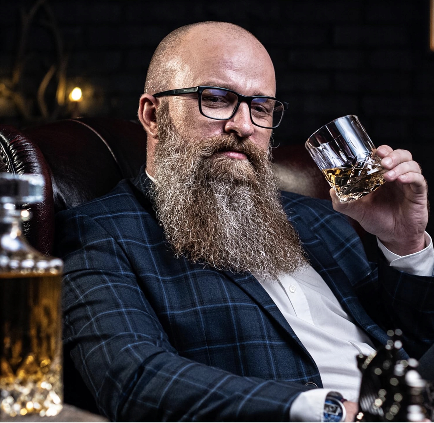 Zestaw 12 Kamieni Whisky Woreczek Szczypce Chłodzenie Whisky Szary Granit - obrazek 5