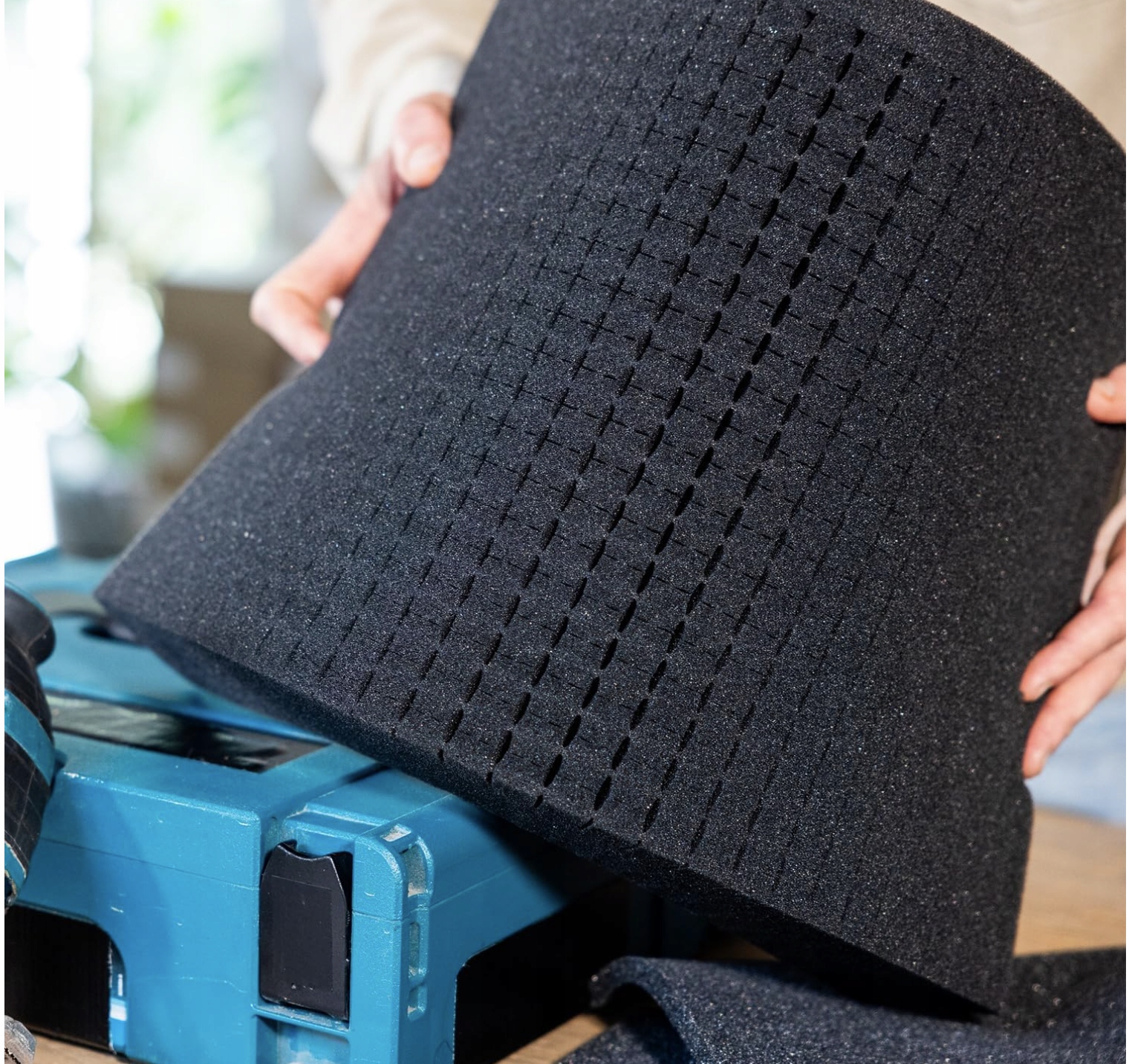 Pianka Rastrowa 345 × 275 mm Wkładka Ochronna do Walizek Paczek 10mm - obrazek 2