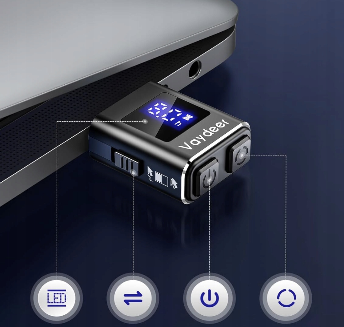 Symulator Ruchu Myszki do Biura Home Office Timer 2 Tryby USB-A/C Display - obrazek 2