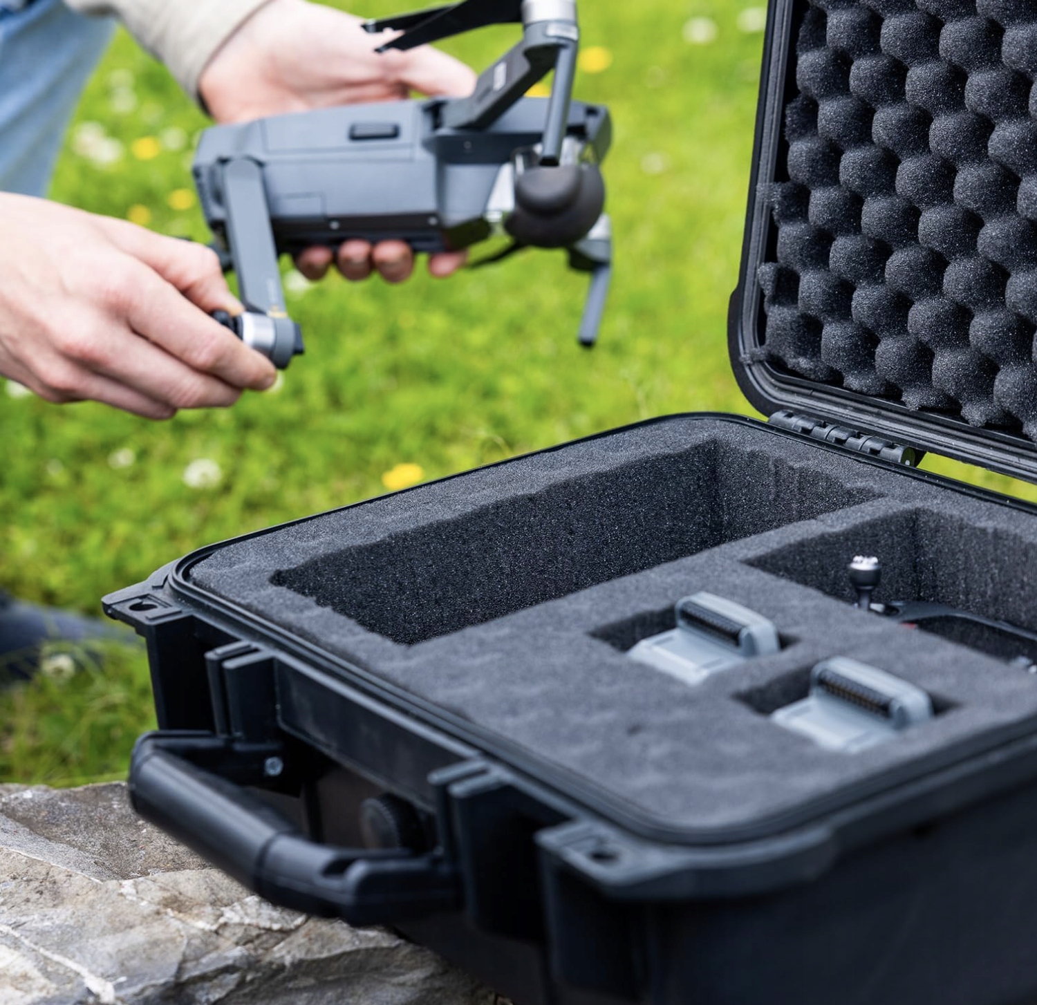 Pianka Rastrowa Wkładka Do Walizki Ochrona Narzędzia Dronyi 345x275mm 70 mm - obrazek 5