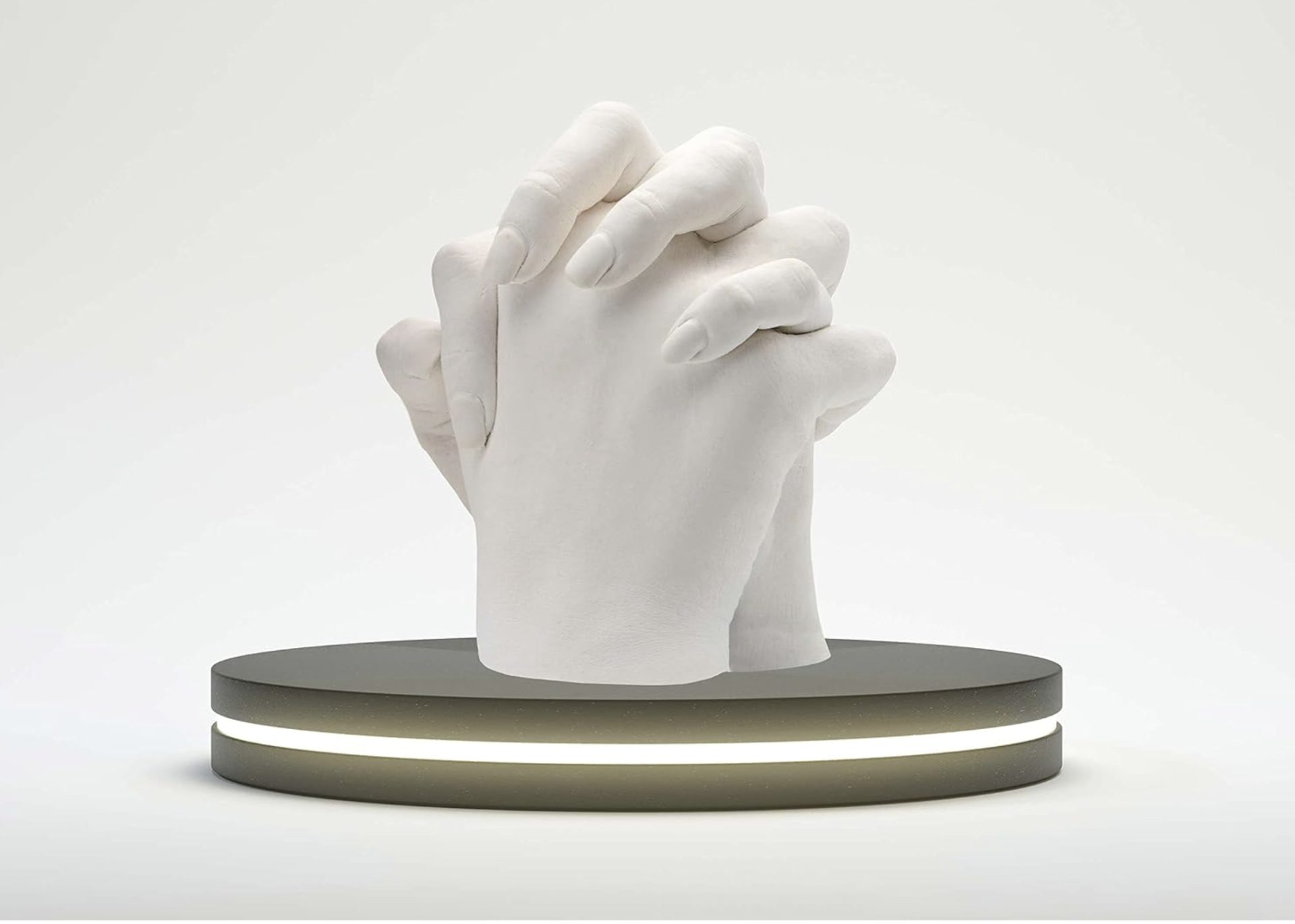 Kreatywny Zestaw do Odlewania Rąk dla Par i Rodziny z Medycznym Alginianem - obrazek 6