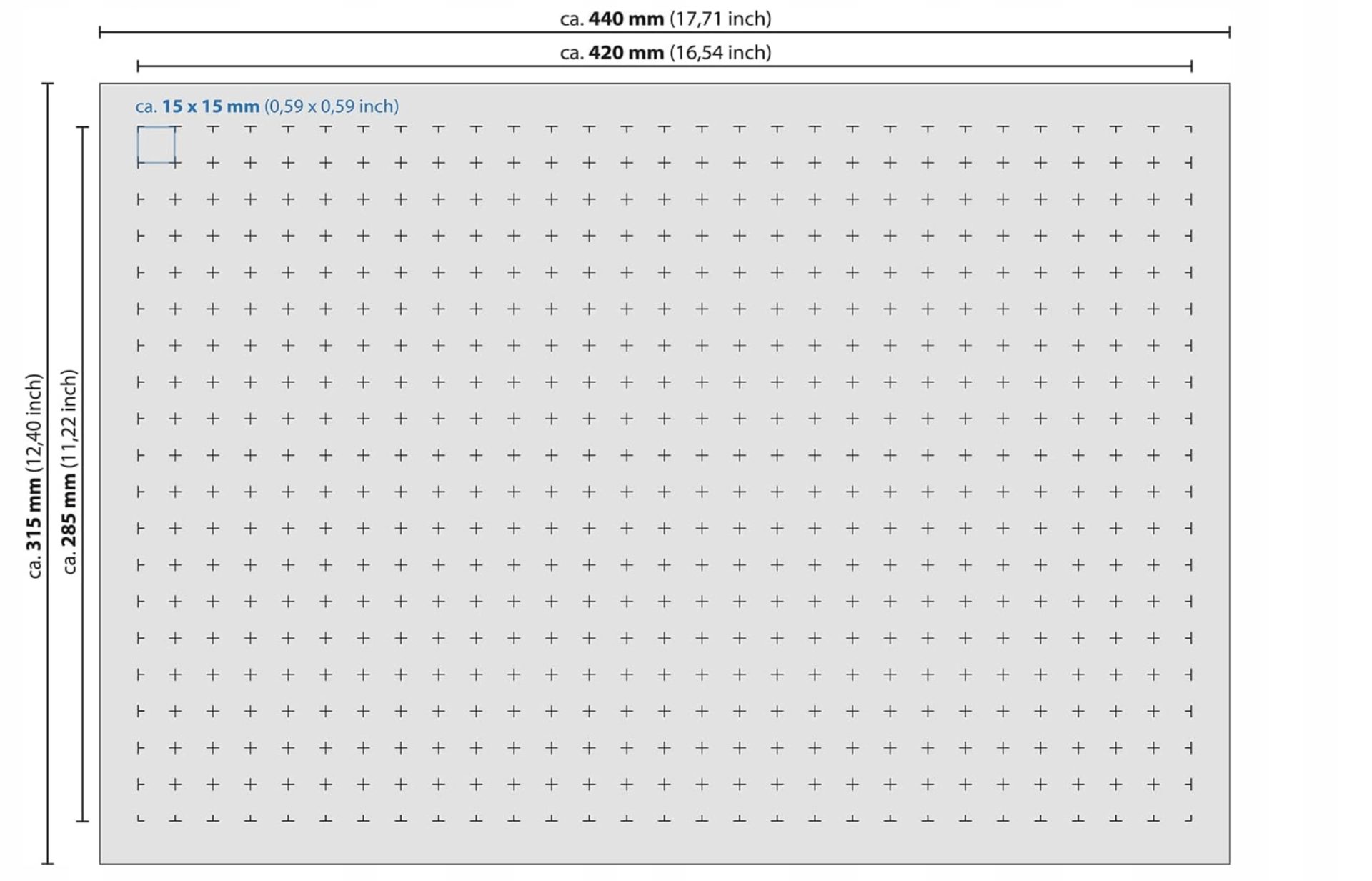 Pianka Rastrowa W Kostce Wkładka Do Walizki Narzędzi Sprzętu 440x315 100 mm - obrazek 4