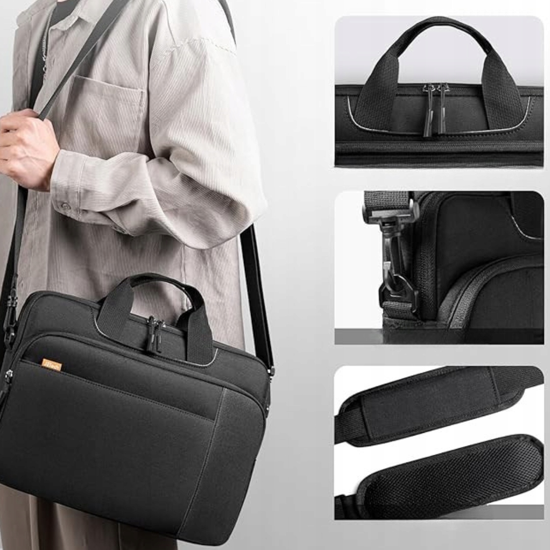 JETech Torba na Laptopa 15-16", Wodoodporny Pokrowiec, Kompatybilny - obrazek 5