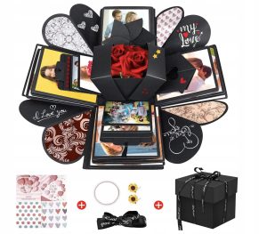 Pudełko Niespodzianka Exploding Box Na Zdjęcia Walentynki Urodziny Diy