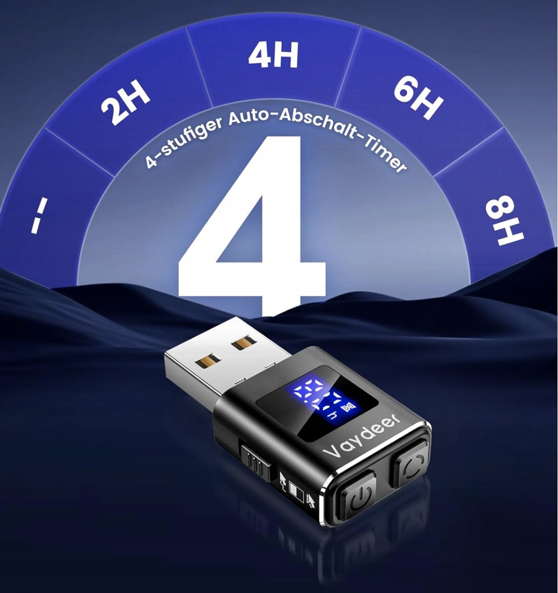 Symulator Ruchu Myszki do Biura Home Office Timer 2 Tryby USB-A/C Display - obrazek 3