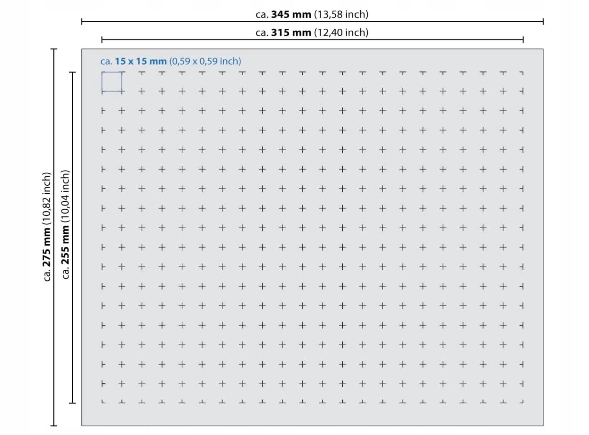 Pianka Rastrowa Wkładka Ochronna Do Walizki 345 x 275 mm 25 mm Czarna - obrazek 4