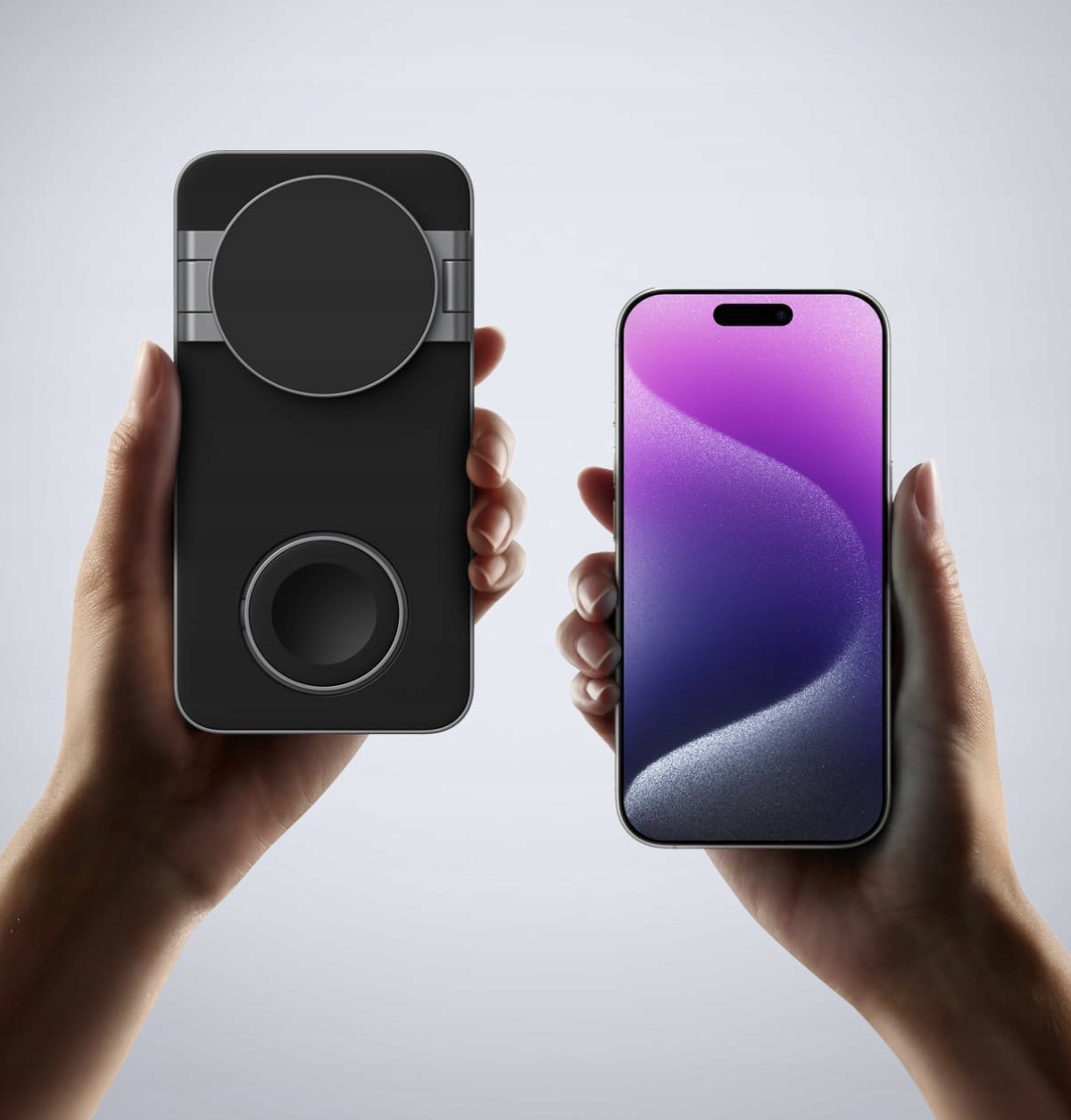 Bezprzewodowa Ładowarka Składana 3w1 a 3w1 MagSafe do Apple 15W USB-C - obrazek 6