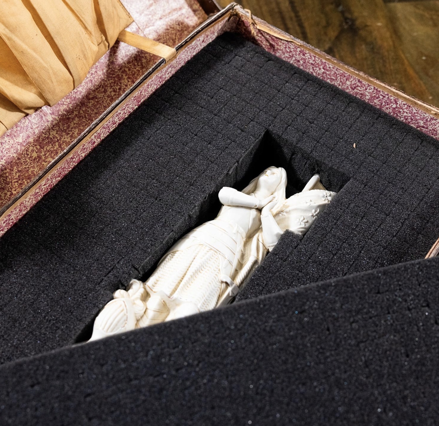 Pianka Rastrowa Wkładka Ochronna Do Walizki 345 x 275 mm 25 mm Czarna - obrazek 9