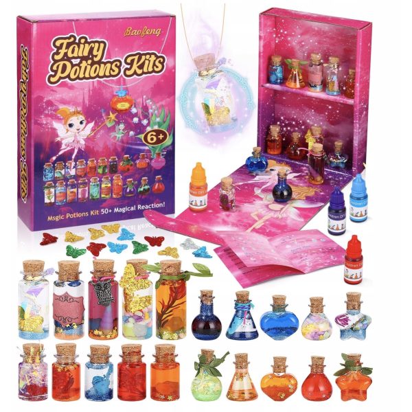 Kreatywny Zestaw Do Robienia Mikstur Dla Dzieci Magiczny Diy Wróżki