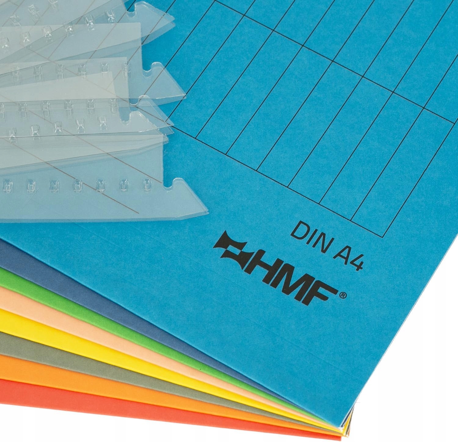 SEGREGATOR NA DOKUMENTY | ZESTAW 8 SZTUK | A4| KOLOROWE| 31,4 x 24 cm - obrazek 2