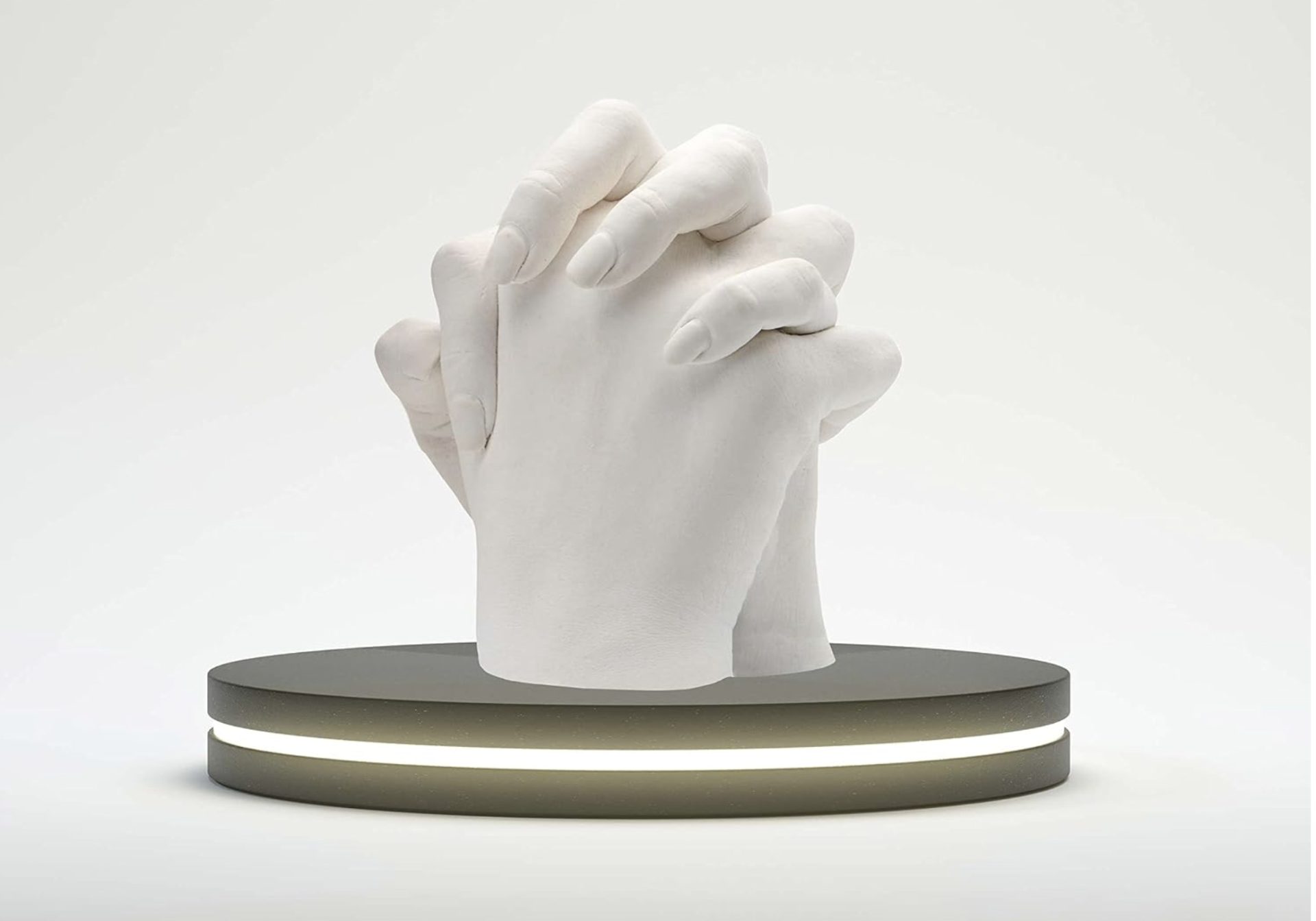 Kreatywny Zestaw do Odlewania Rąk dla Par i Rodziny z Medycznym Alginianem - obrazek 3