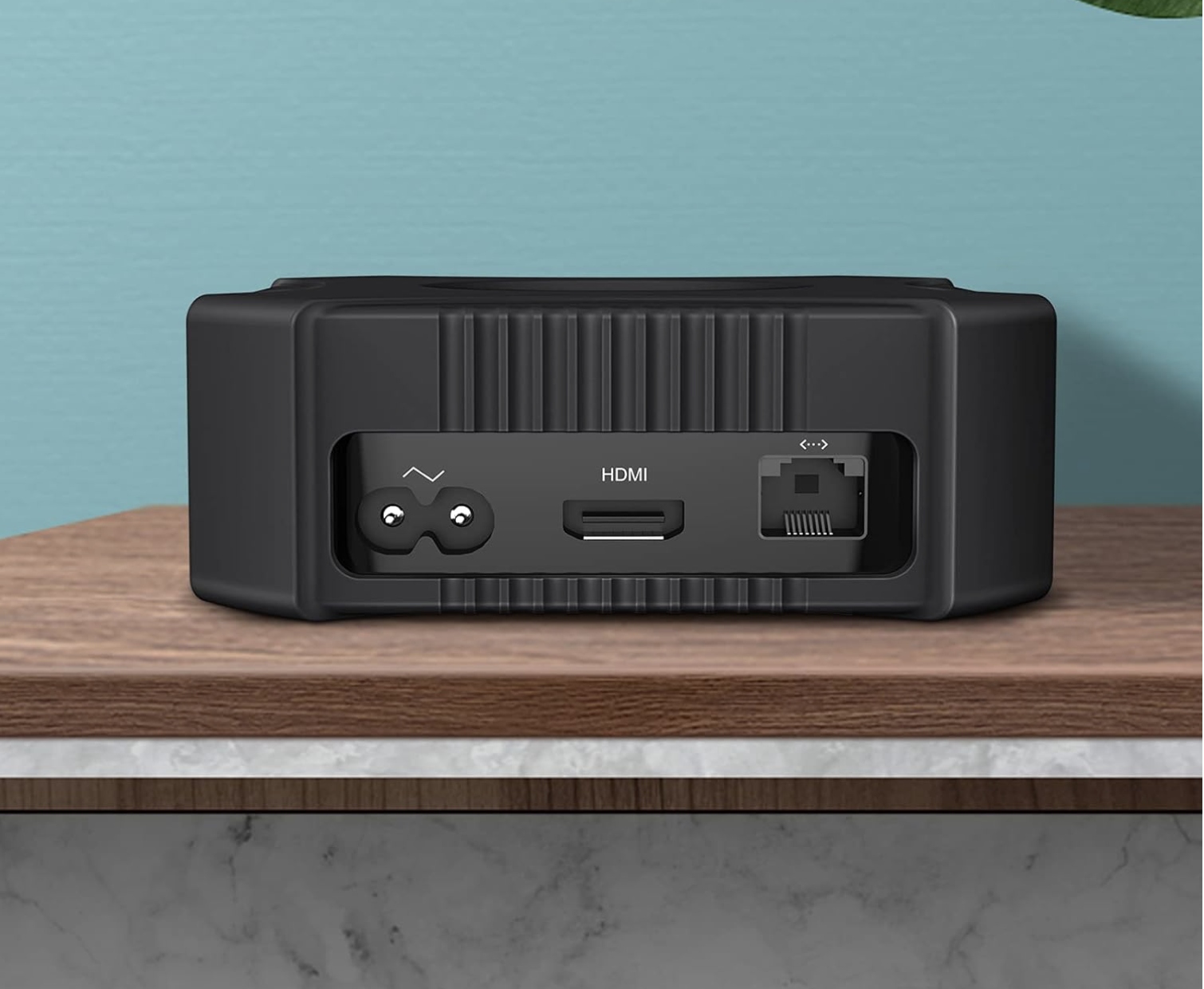 Etui Ochronne Silikonowe Do Apple TV 4K 2021 / Apple TV HD CaseBot Czarne - obrazek 3